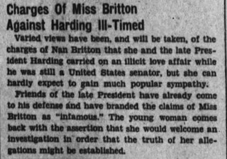 Illustration for article titled DNA Proves President Warren G. Harding Had an Illegitimate Daughter